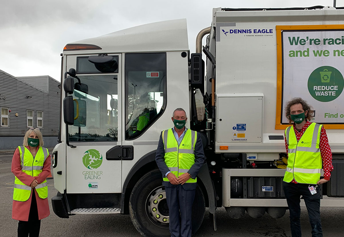 GEL recycling and rubbish collectors during Covid