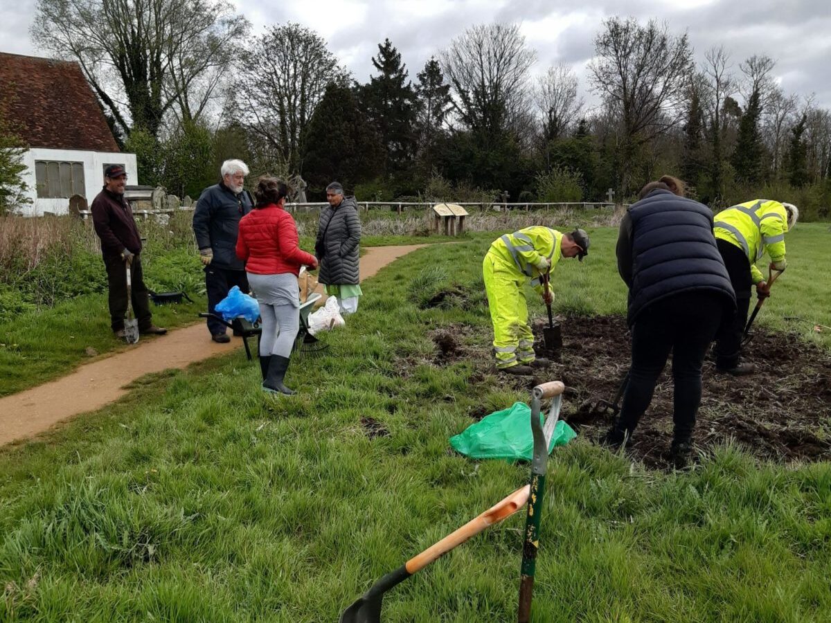 Spring in Northolt - work in the community