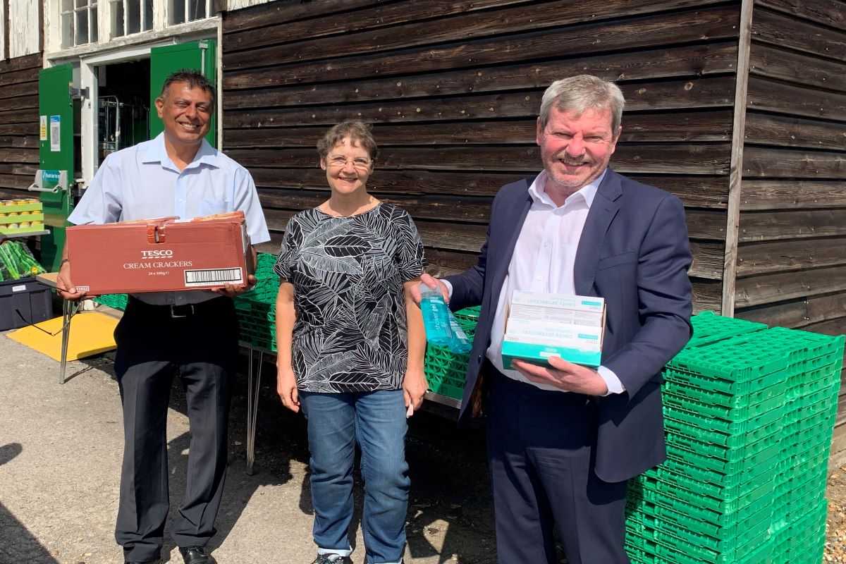 GEL offers support and supplies to the local foodbank